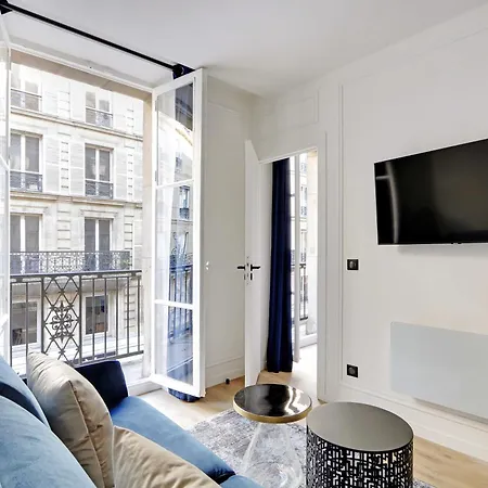 Luxury In The Heart Of - 1br-4p - Bourse Apartament Paryż
